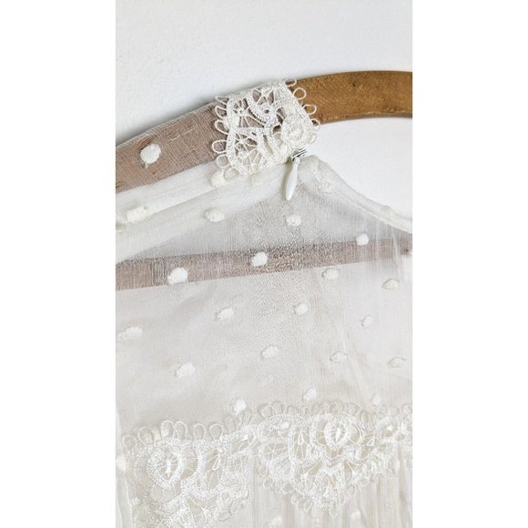 Zimmermann Oleander Lattice Playsuit Silk Size 1 / 10 - Picture 10 of 16